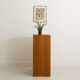 Furniture with showcase and lid