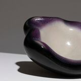 Large earthenware ashtray, pol chambost, 1960s
