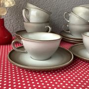 Tasses Salins France émaillé imitant le grès