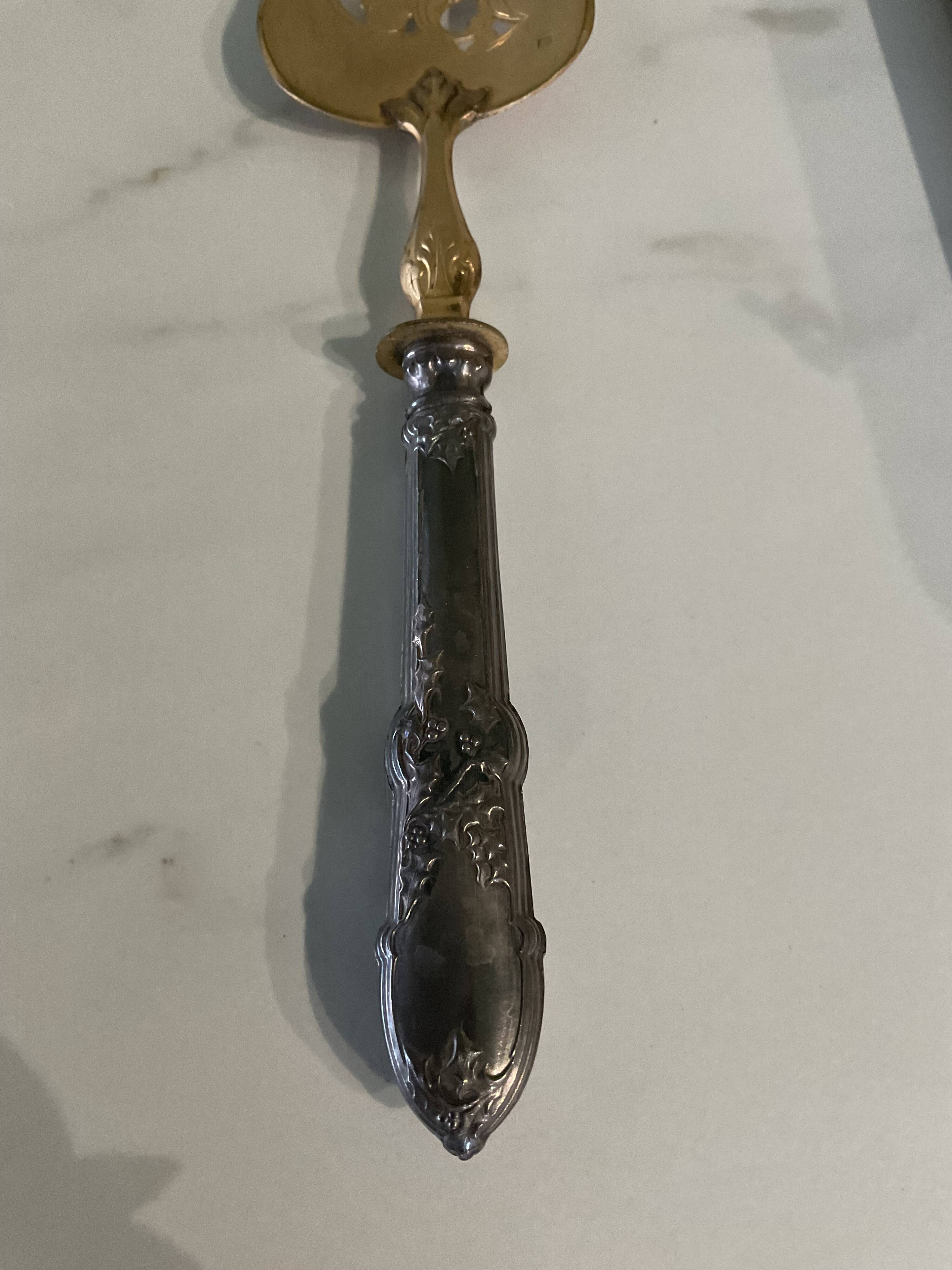 Pie server Art Nouveau