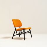 Scandinavian Lounge Chair from the Mid-1950s with a Stunning Frame