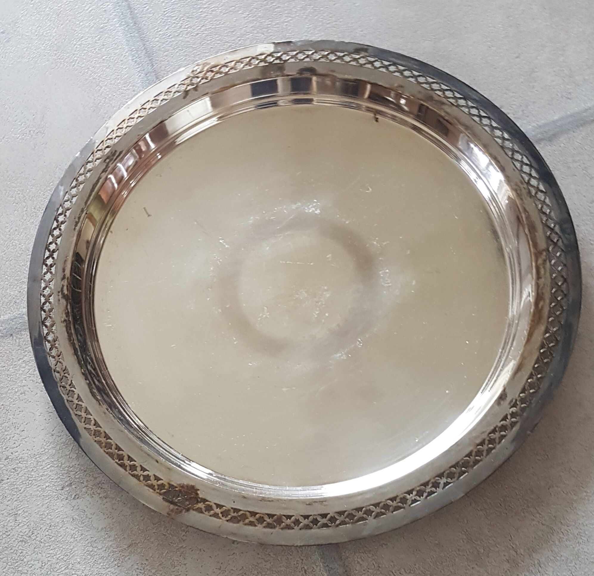 Silver dish