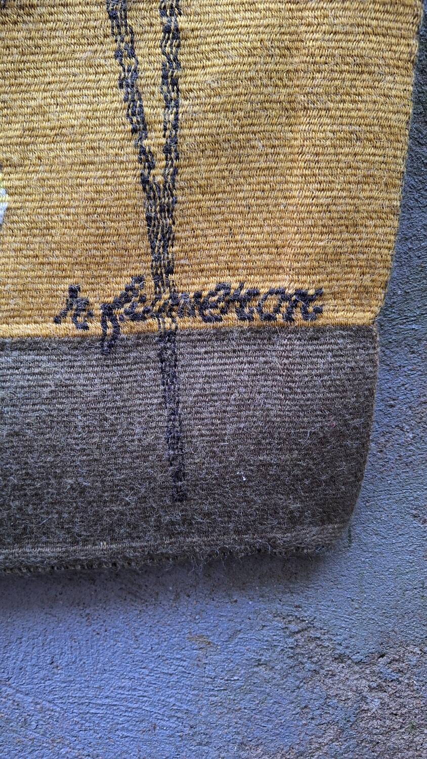 Tapisserie d'aubusson Cybele René Fumeron