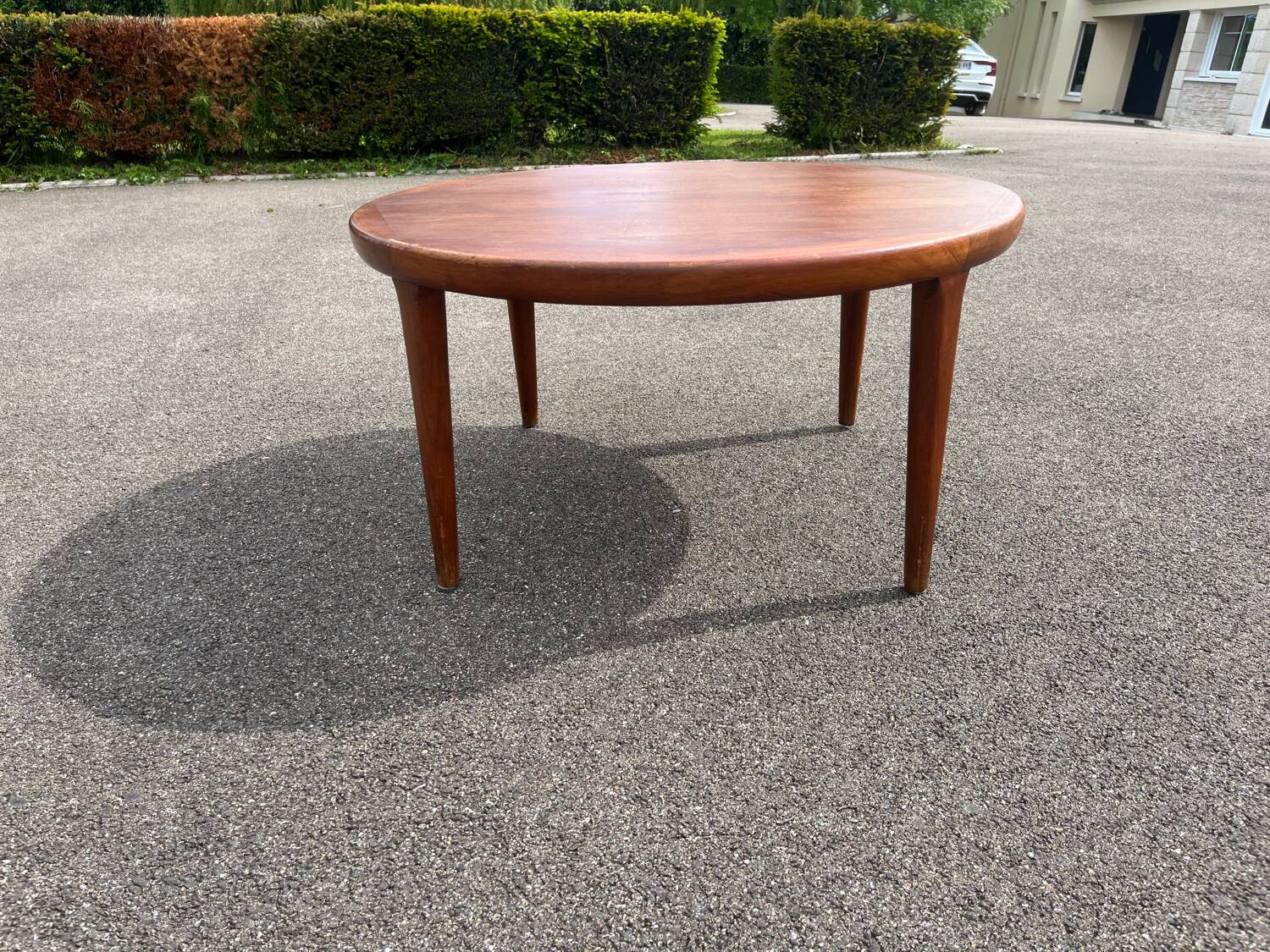 Vintage Scandinavian teak coffee table VV mobler spottrup Danish