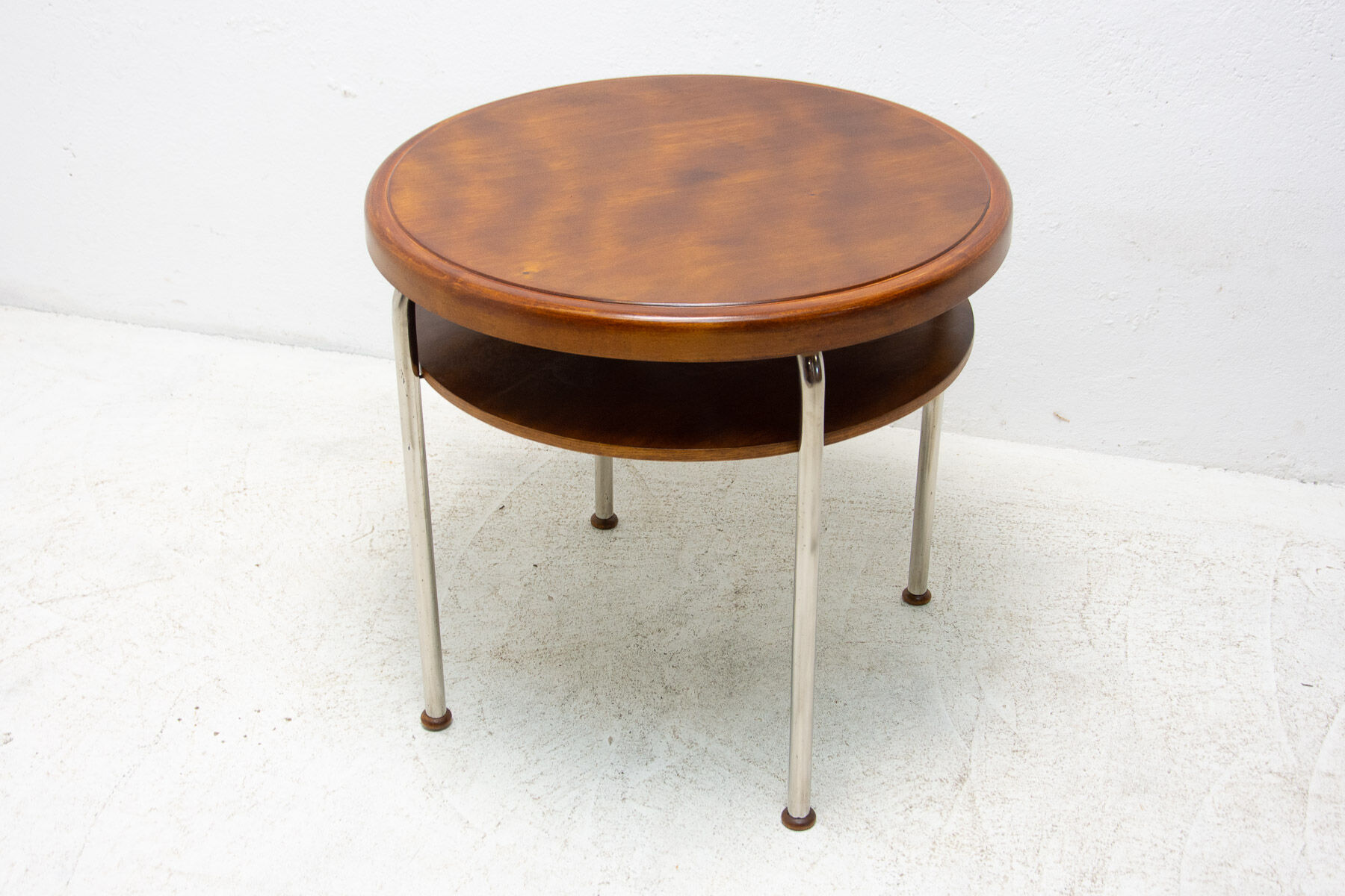 Fully restored Bauhaus coffee table by Robert Slezák, 1930s