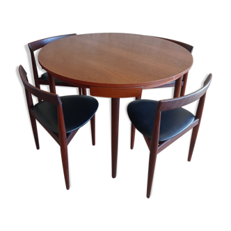 Hans Olsen table and chairs set