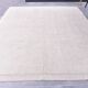 9x10 Handmade Wool White Moroccan Rug, 266x296Cm