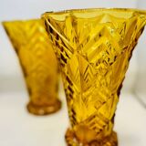 Pair of art deco vases
