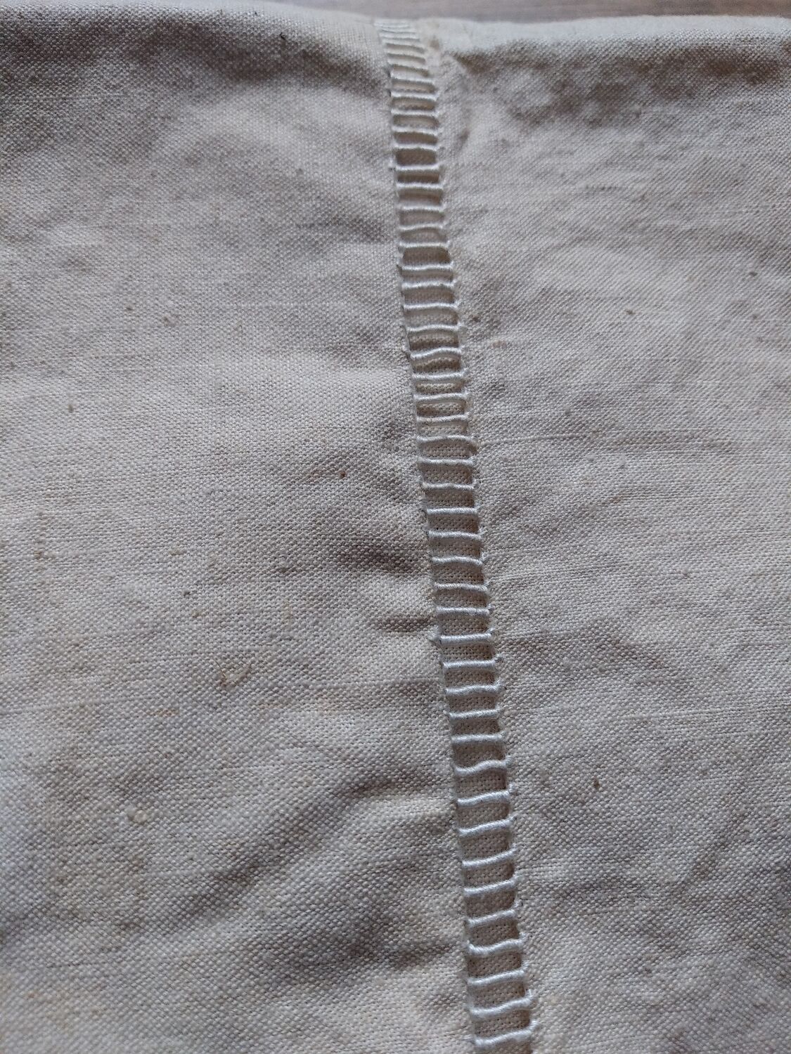 Old linen sheet embroidered decor flowers pink 210x300 cm