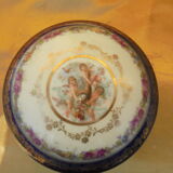 Jewelry box candy porcelain decoration cherubs