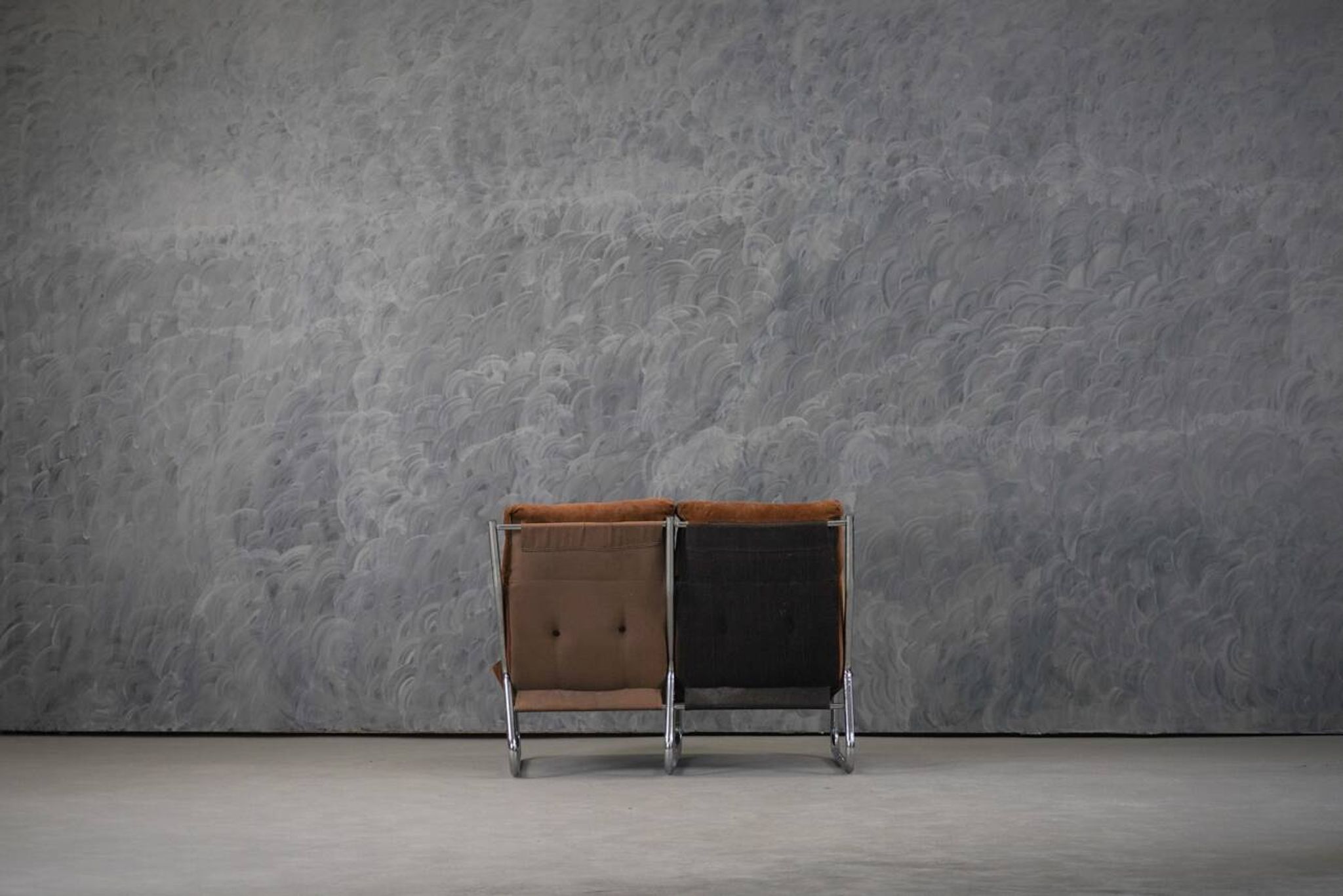 Mid-century armchair and sofa set by Gillis Lundgren Ikea Sweden 1970s