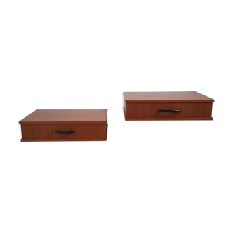 Wall bedside tables