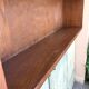 Vintage oak wall shelf