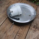 Moulded glass ceiling light