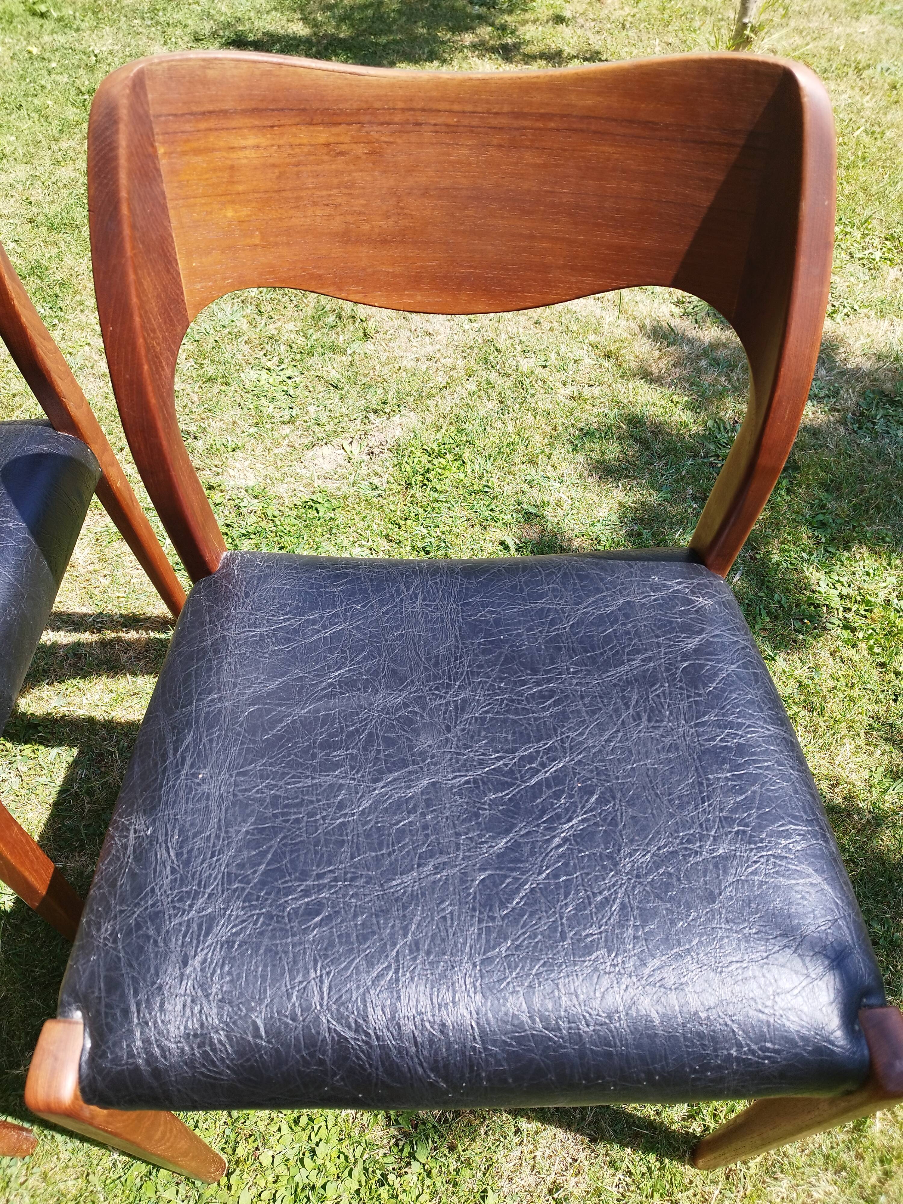 Chaises Niels Otto Moller