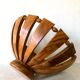 Wooden fruit basket