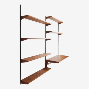 Teak wall unit by Kai Kristiansen