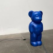 Postmodern Floor Lamp Bear Lumibär German by Klein & Leidig for Flötotto, 1990s