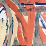 Bram VAN VELDE, Untitled, 1968. Original lithograph signed in pencil