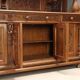 Neo-baroque antique walnut buffet, Italy, 19th century