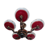 Vintage chandelier Art Deco vintage 1950