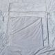 Pompadour fireplace in white Carrara marble