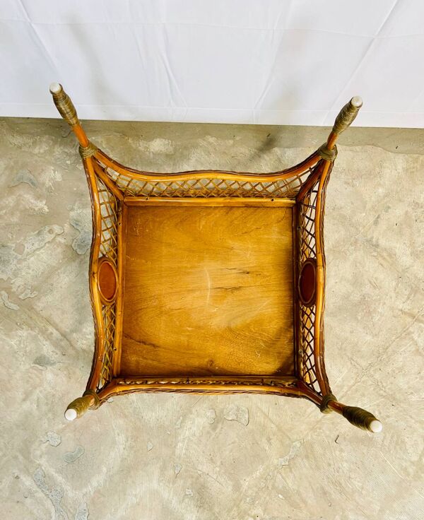 Table en rotin