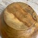 Olive wood salad bowl