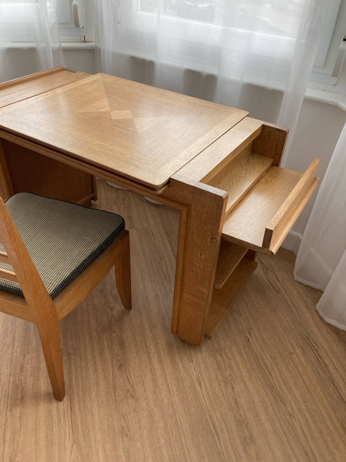 Bureau et chaise Guillerme et Chambron