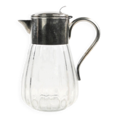 Art Deco wine jug, glass, Germany, 1920s