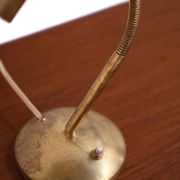 Scandinavian adjustable table lamp, 1950s