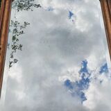 Gilded mirror of louis XV style fireplace 1900 79x145cm