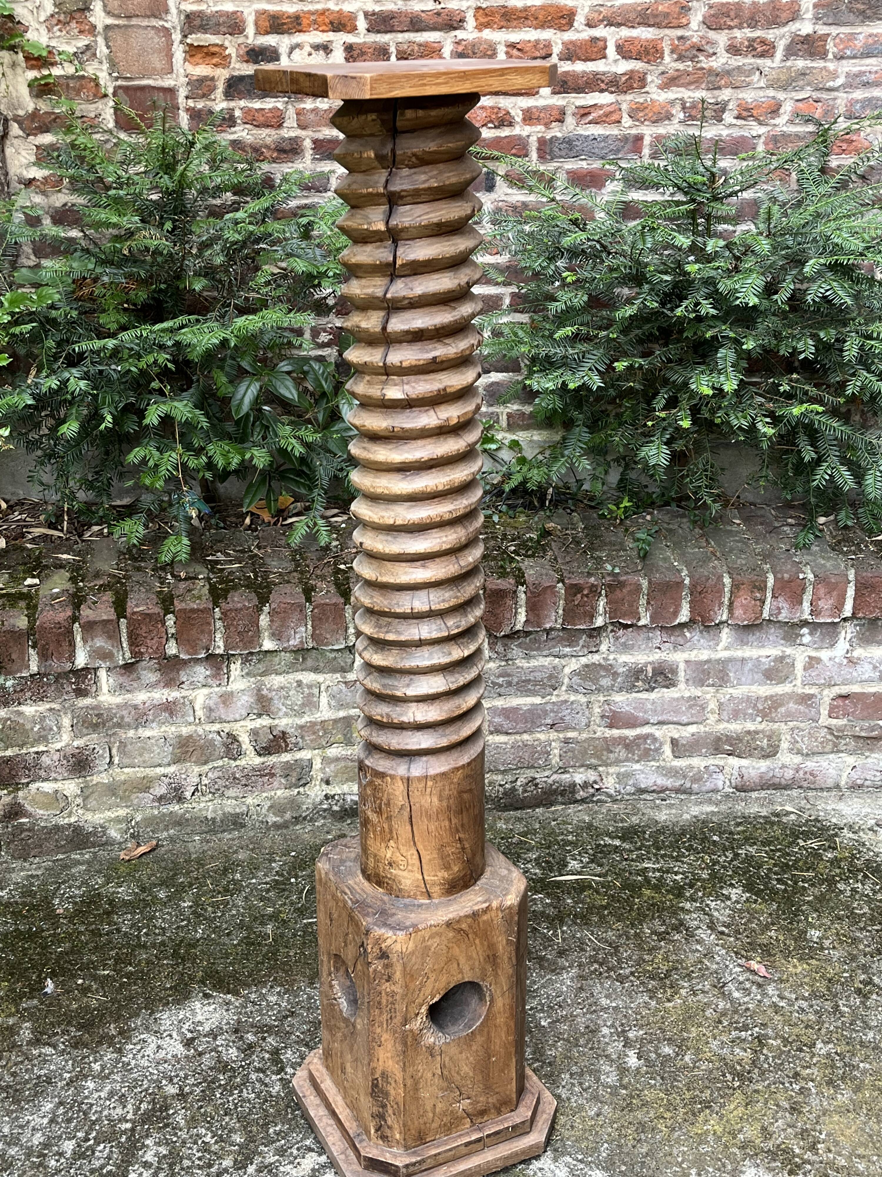 Worm column old press