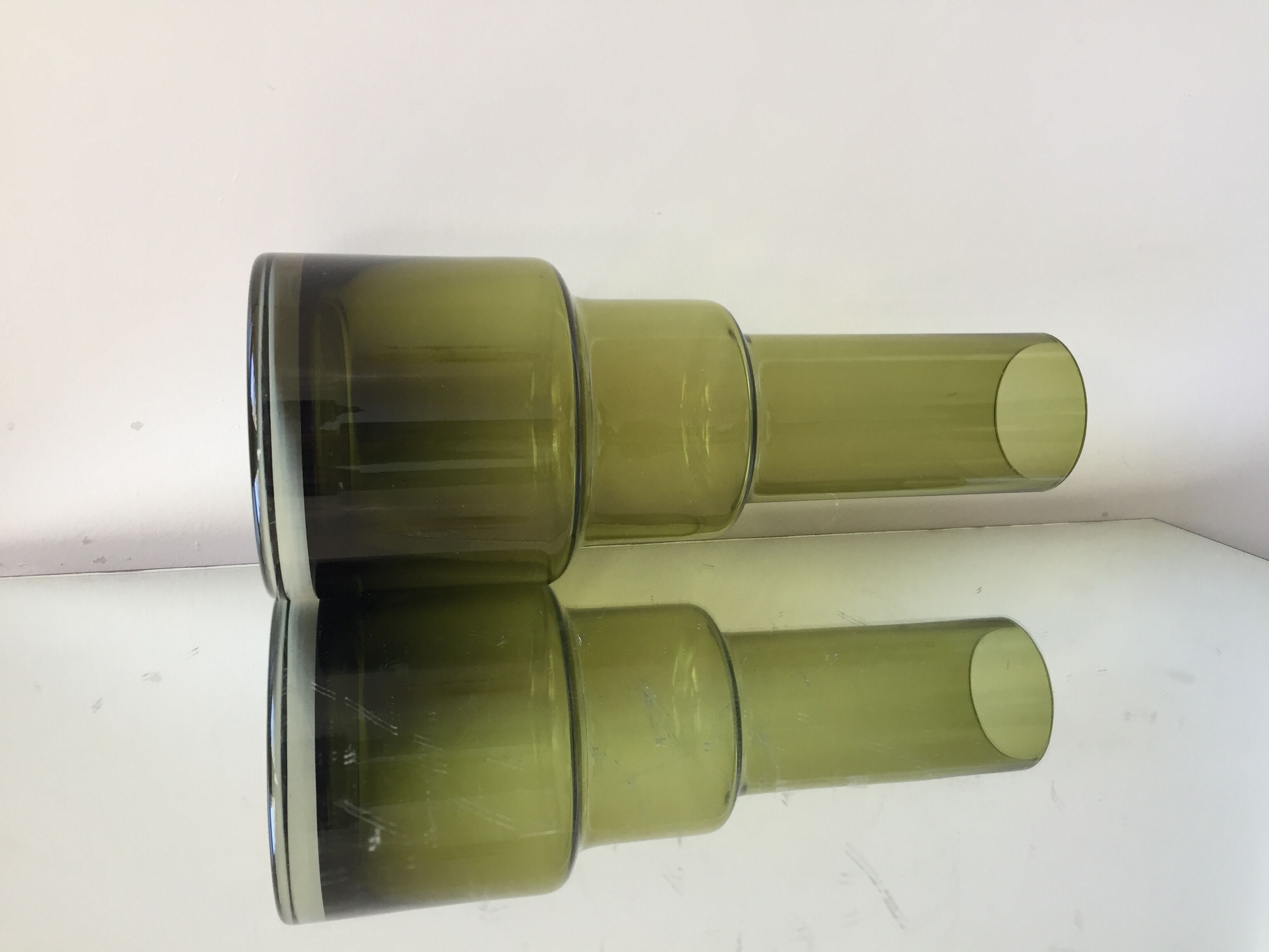 Finnish crystal vase 1960