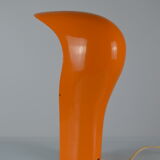 Orange Pelota lamp by Cesare Casati and C. Emanuele Ponzio for Lamperti, 70s