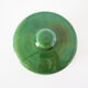 Green glazed ceramic box