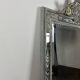 Large Venetian Swan Mirror, 19th Century Murano Glass, Beveled 133