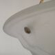 French Art Deco Ceiling Light ROS Degue Frosted Molded Glass Plafonnier