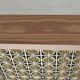 Alda pine ceiling light, Swedish 1970s