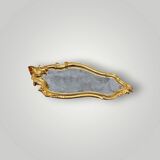 Large wall mirror in gold leaf resin - baroque rococo style