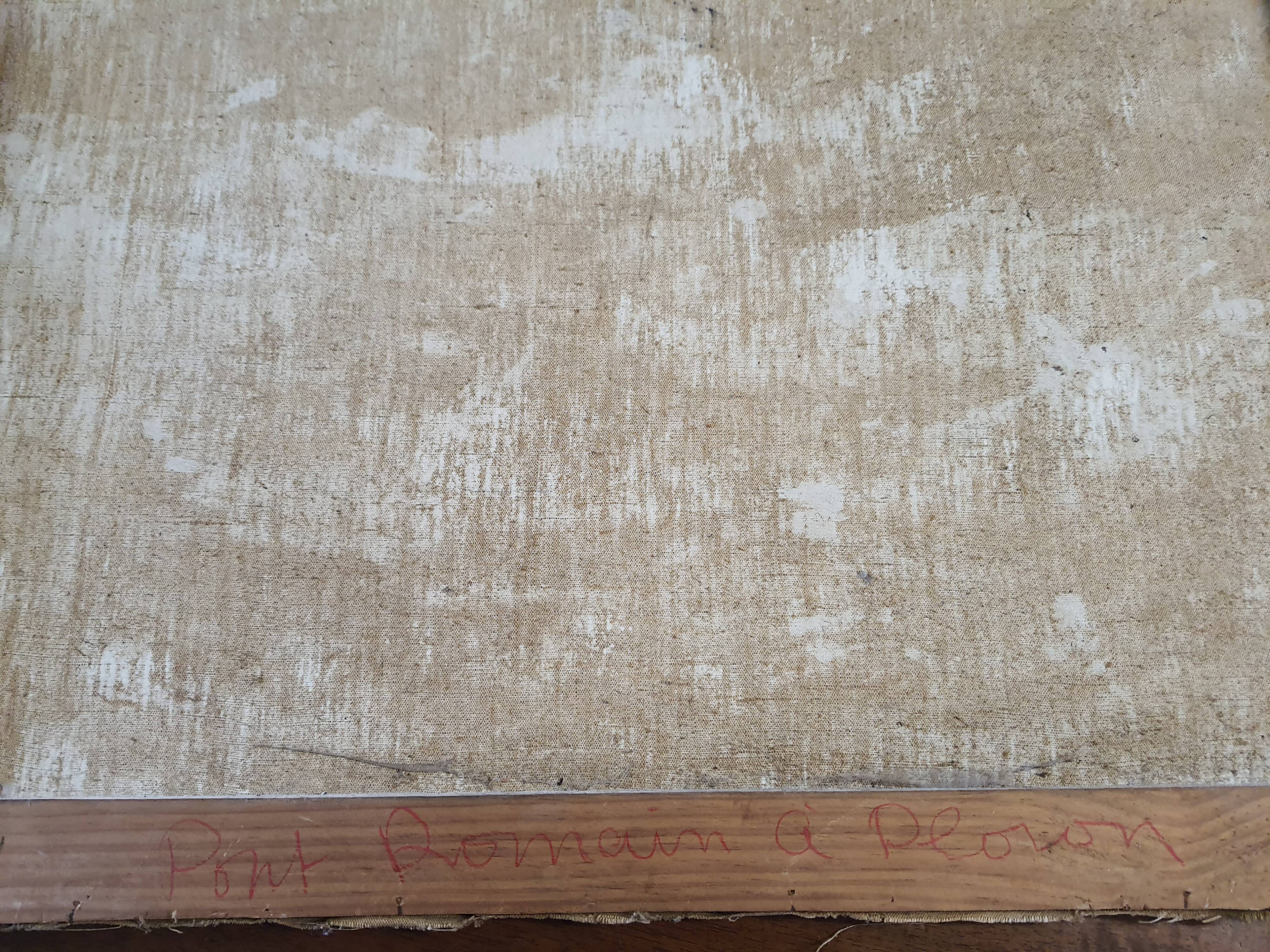 Painting on canvas Landscape bearn