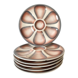 Digoin oyster plates from the 60s