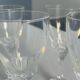 Set de 6 verre a vin cristal d’arques modèle granville forme de fleur
