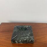 Vintage black marble ashtray, 1970