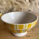 Lot de 2 anciens bols à facettes Digoin