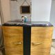 Buffet art deco avec marbre