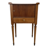 Directory bedside table in cherry wood circa 1800