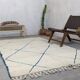 Tapis Beni Ouarain, 260 x 155 cm, MS-187