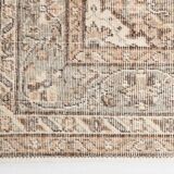 5x9 Classic Brown & Beige Vintage Rug, 163x267Cm