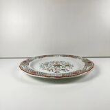 Cake dish / round Gien model Rouen Sainfoin, 1990
